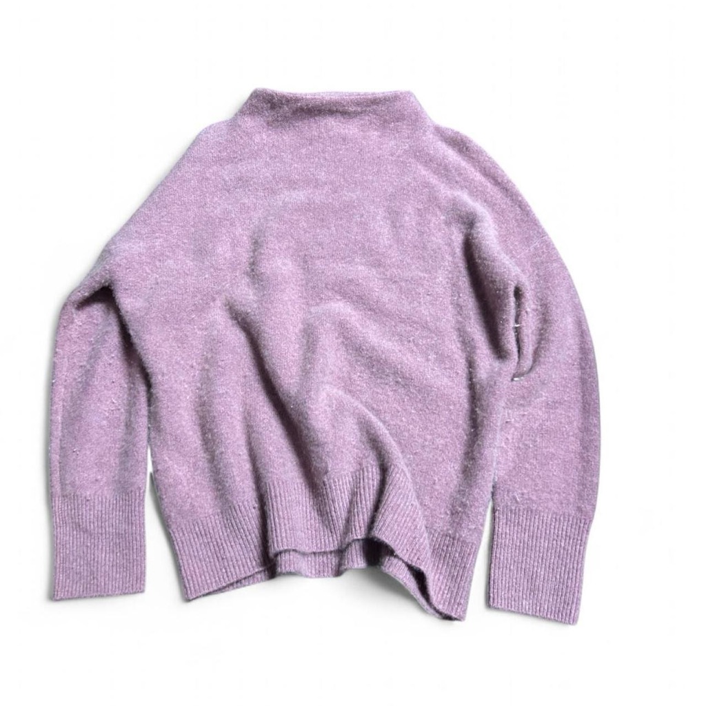 Women's Purple Cashmere Sweater